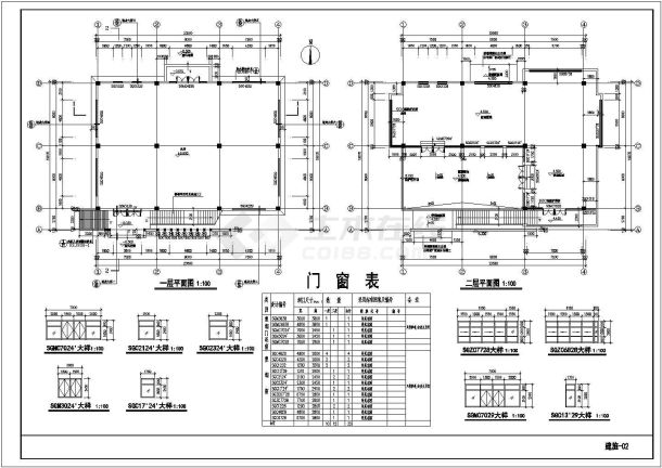 某地经典老年人活动中心建筑方案设计图-图二