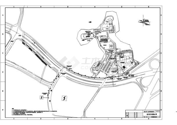 [浙江]大型医院10kv配电系统高低压全套施工图纸124张-图一