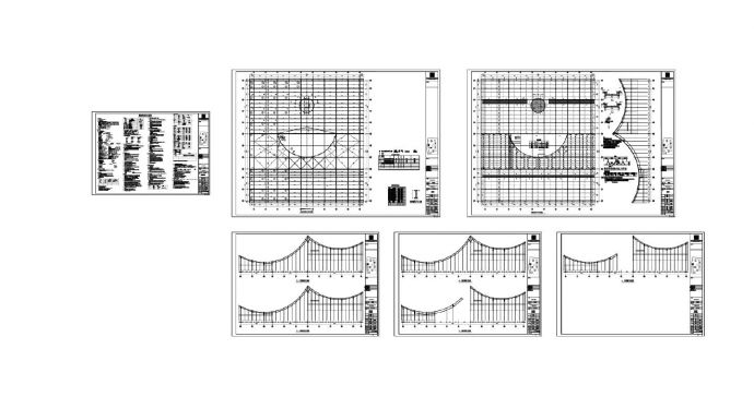 屋面结构外审完成版-修改中庭轻钢屋面范围CAD图_图1