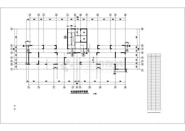 安徽7度区32层剪力墙结构住宅楼结构施工图-图二
