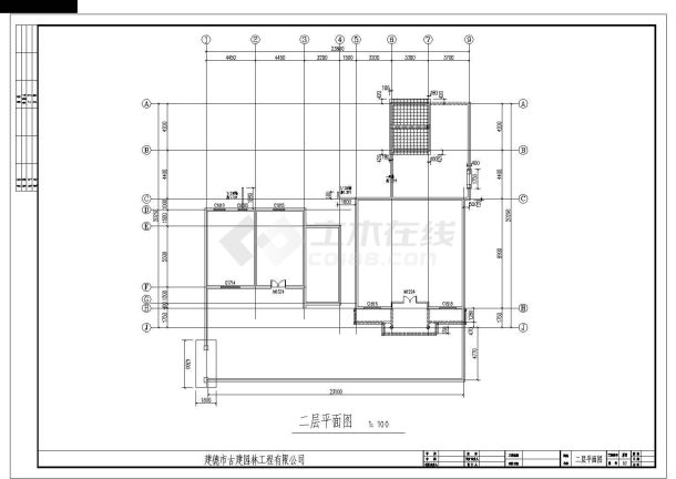 浙江宁波保国寺配套建筑改造工程图纸-图二