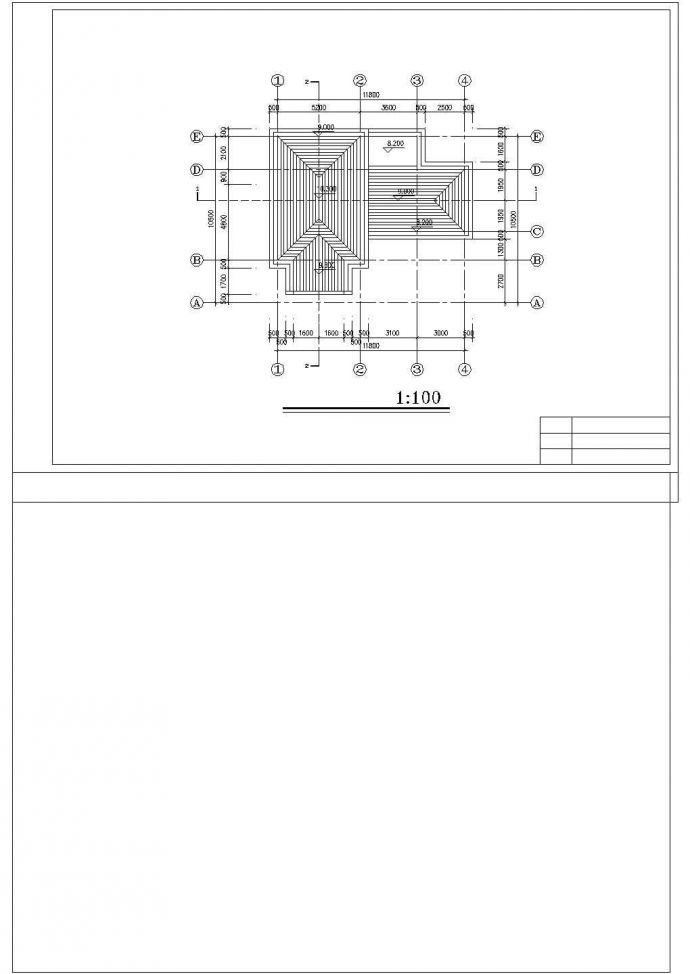 某地小型别墅建筑设计方案图（含设计说明）_图1