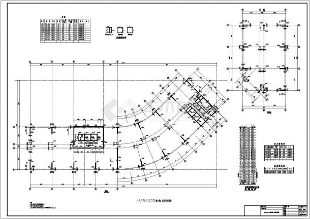 某地31层框架剪力墙住宅楼结构图-图一