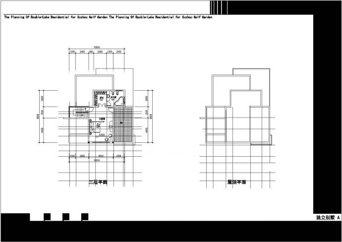 独立别墅建筑方案图纸_图1