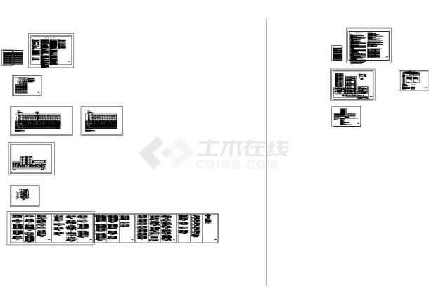 [广东]学院综合楼电气施工图（含展馆剧院研究室办公室）-图二