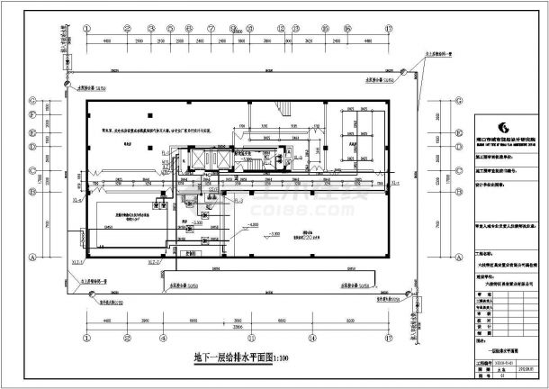 贵州12层框剪结构商住楼给排水及消防施工图-图二