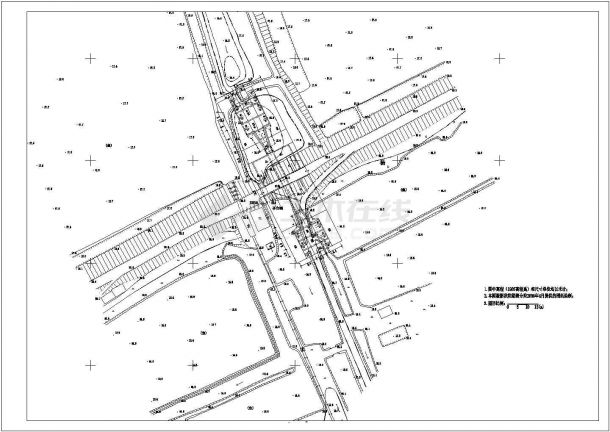 某地穿堤涵洞整套结构设计施工详图-图一