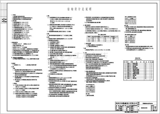 某地钢结构厂房建筑和结构施工图-图二