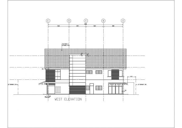 某地小型别墅设计方案图（共8张）_图1