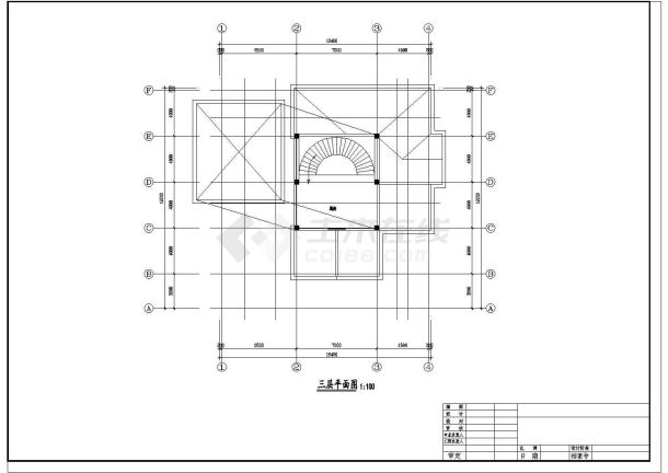 最新整理典型别墅建筑方案图系列5-图一