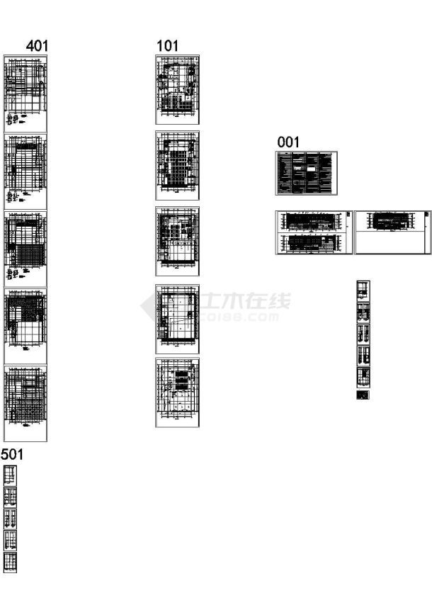 金思雅实验科技小学迁建工程-幕墙施工图纸-图二