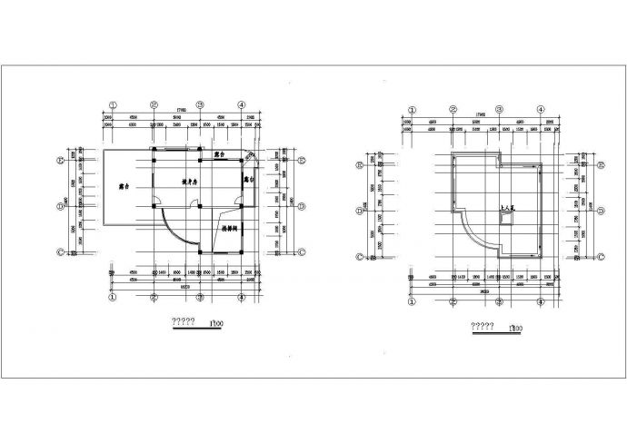 最新整理典型别墅建筑方案图系列2_图1