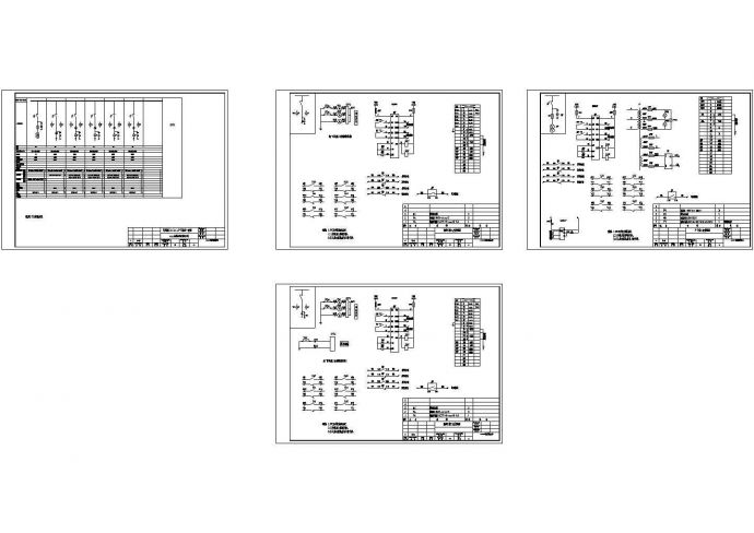 某住宅小区10KV配电工程高压环网柜（充气柜）设计cad全套电气施工图（一次二次设计）_图1