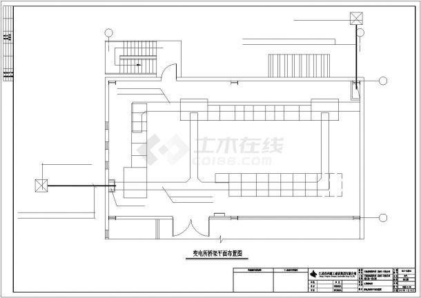 扬州有限公司新工场一期工程供配电室电气施工图-图一