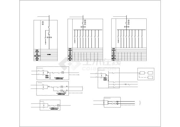 某二十三层一类住宅楼（含地下二层）电气强电设计施工图-图二