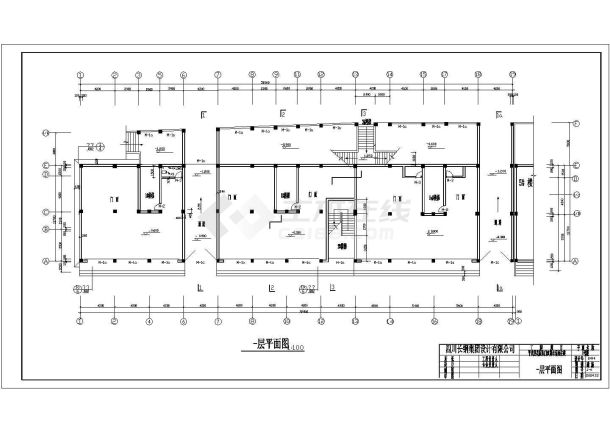 某地详细商住楼建筑施工图-图二