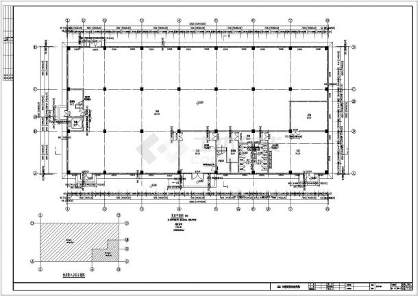 某生物工程有限公司研发楼建筑设计施工图-图二