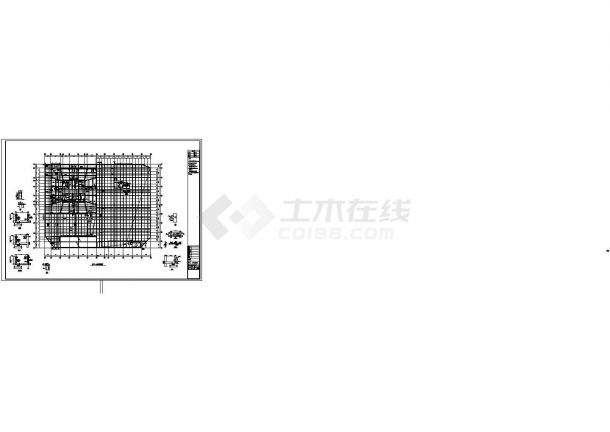 某五十二层超高商务中心建筑结构设计图（含设图纸目录、17个CAD）-图二