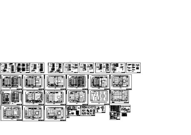 某超市及配电所全套电气设计图纸（含设计说明、2个CAD）-图一