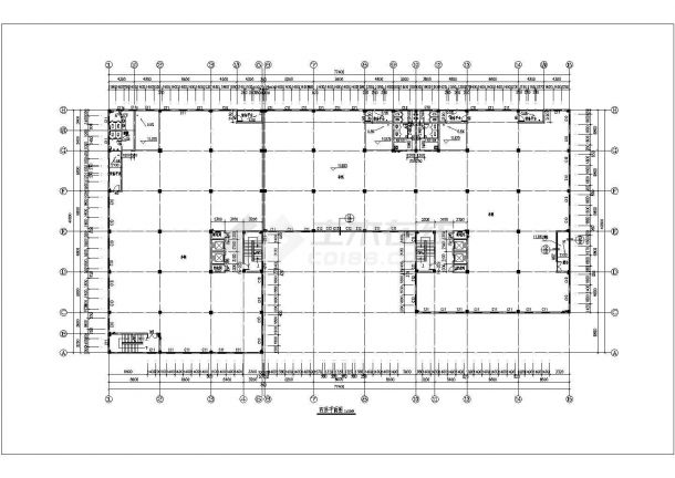 苏杭风格小型住宅楼全套建筑施工设计cad图纸-图二