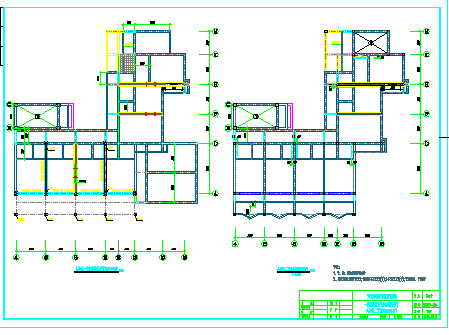 某5层砌体结构综合楼加固改造施工图-图二