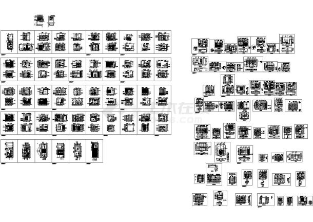 【合集】各类柜子施工CAD图，共101套-图一