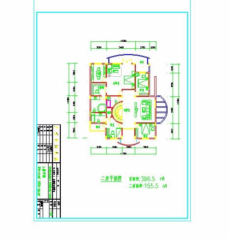 简约的别墅建筑方案图