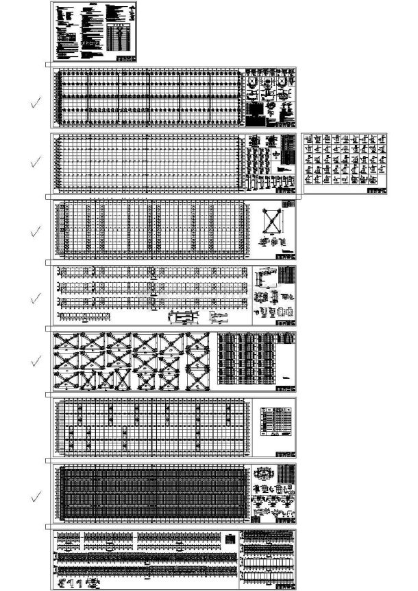 [江苏]某工业生产车间结构施工图-图一