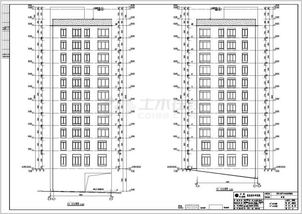某地区11层戊类厂房建筑设计施工图-图二