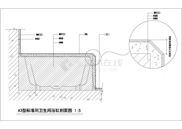 比较齐全的建筑装饰设计节点详图图纸-图一