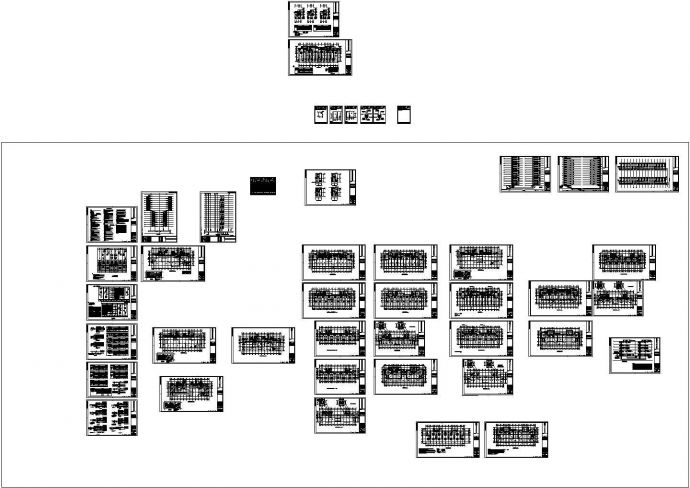 顾北路商业地块商住楼供配电弱电设计施工图，共四十张_图1