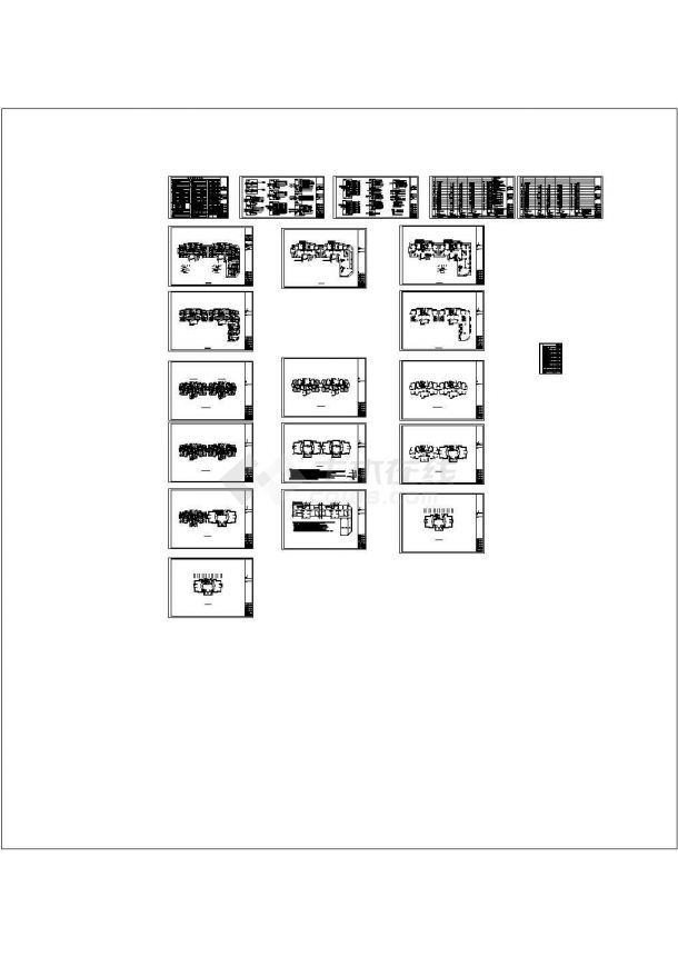 [浙江]16层商住楼全套电气施工图纸（含设计说明、6个CAD）-图一