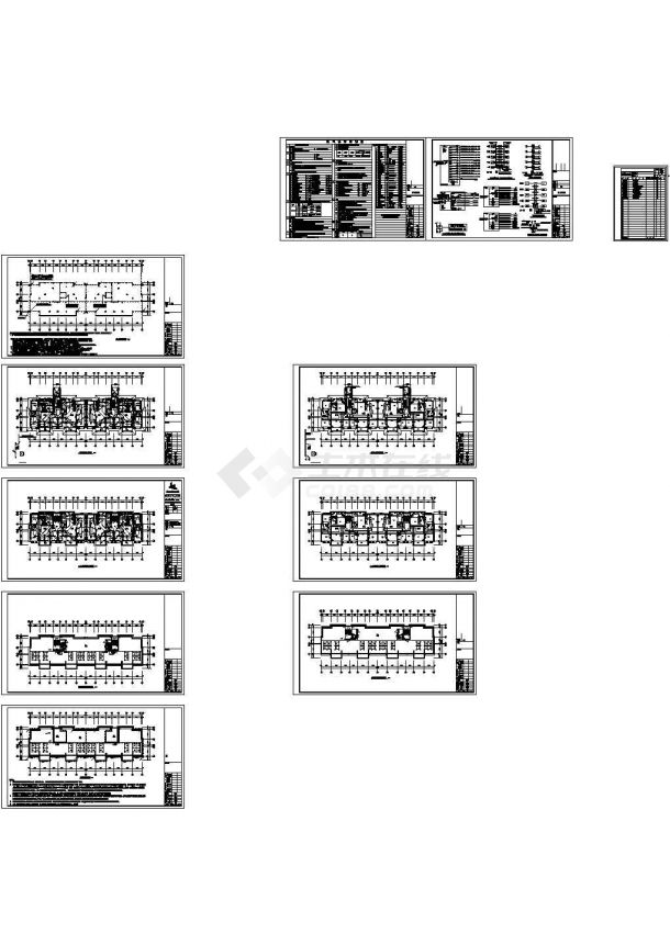 [浙江]16层商住楼全套电气施工图纸（含设计说明、6个CAD）-图二