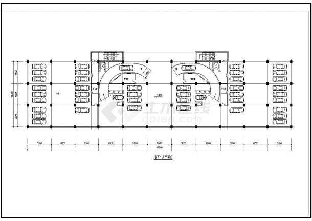 某地大型多层办公楼建筑设计方案图-图二