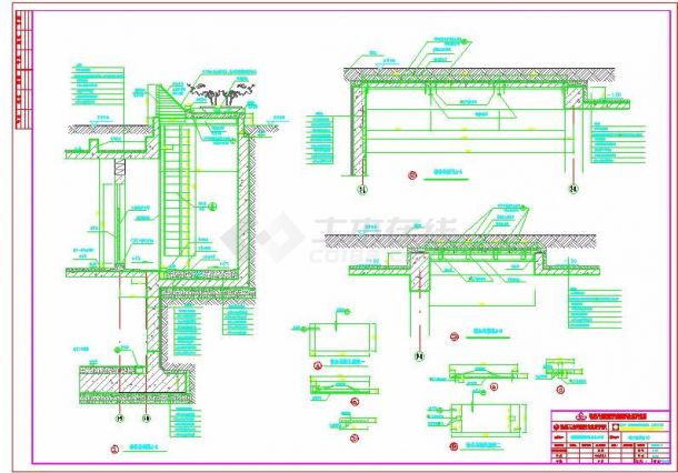 非常详细的行政办公大楼建筑施工图-图一