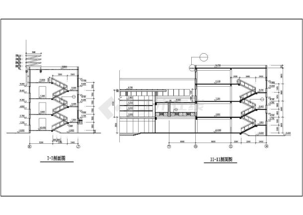 某地综合办公大楼建筑施工图-图一