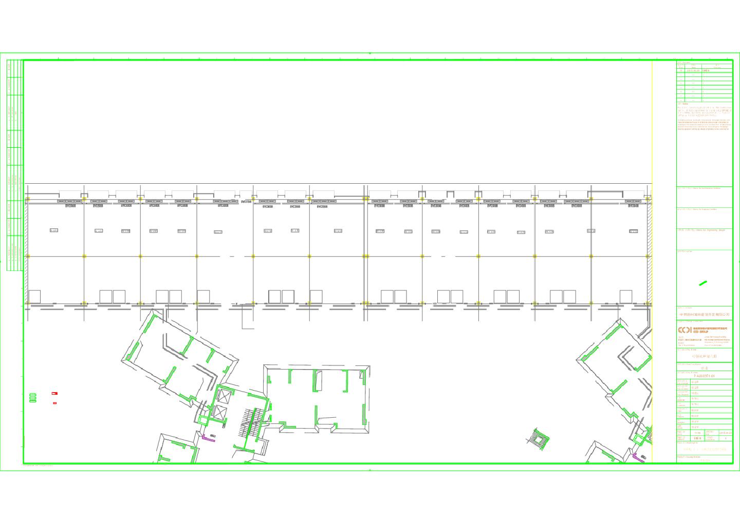 中信水岸城六期 商业A区（一）一层给排水平面图 CAD图