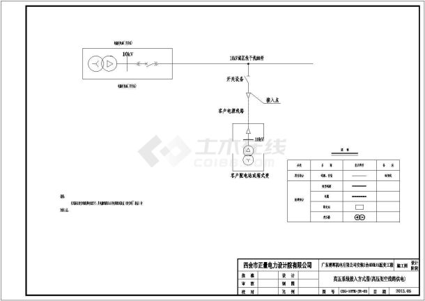 某公司400kVA变压器变配电工程-图二