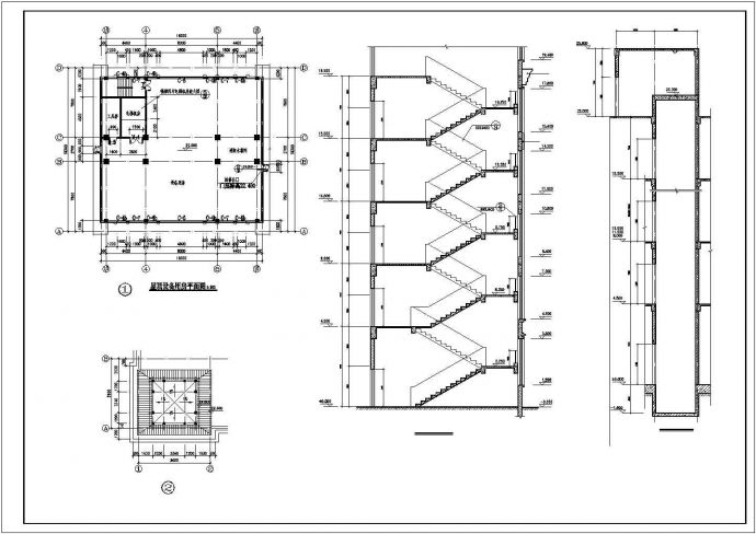 某地六层欧式医疗办公楼建筑施工图_图1