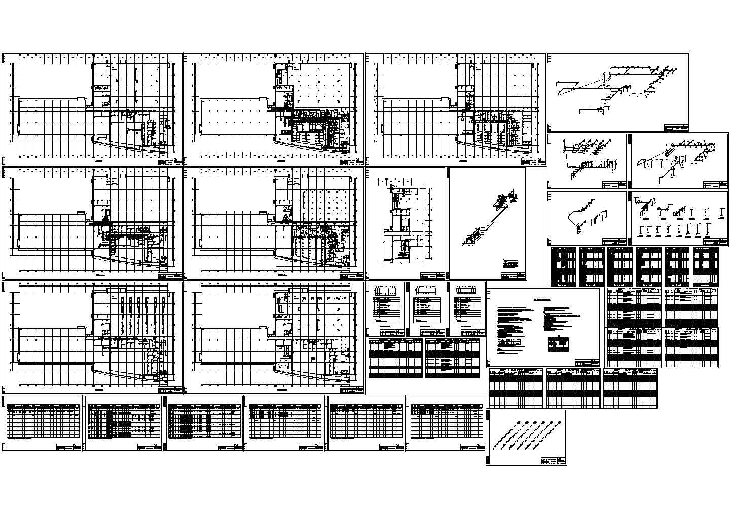 药用塑料瓶车间空调设计CAD施工图