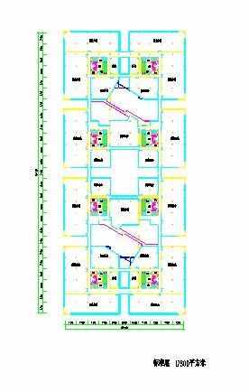 某地厂房四层办公楼建筑方案图-图一