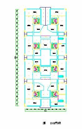 某地厂房四层办公楼建筑方案图-图二