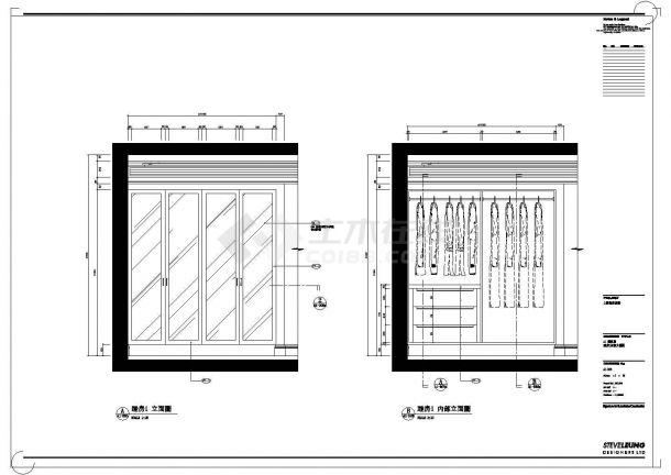 上海豪华伦敦广场全套施工设计cad图纸（含总平面图）-图二