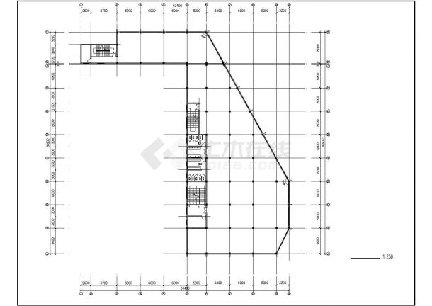 某地仿古商业用房建筑设计方案图-图二