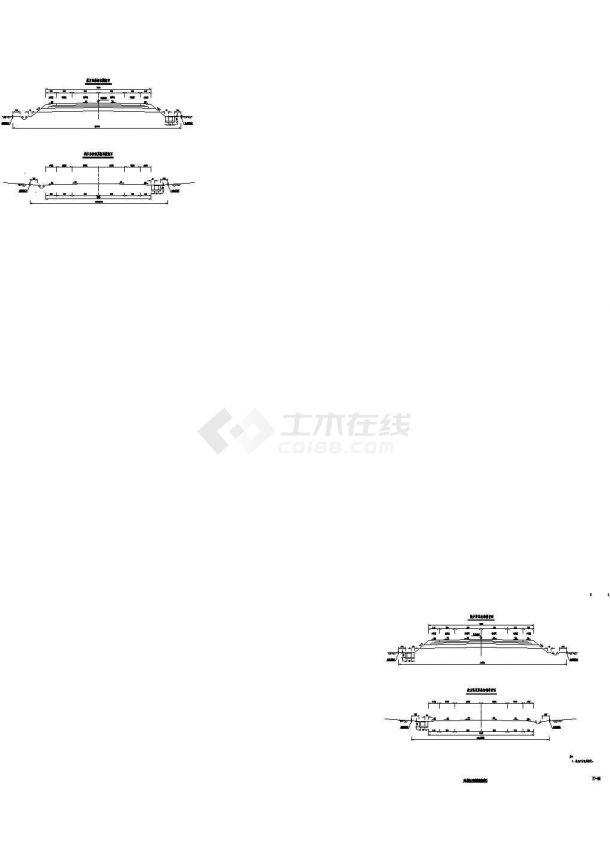 公路工程路基标准横断面节点详图设计-图二