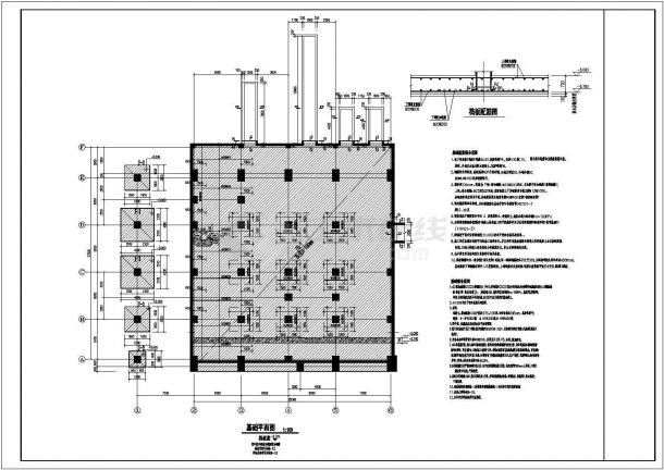 某地6层钢结构厂房全套结构施工图-图二