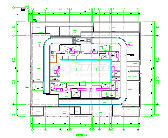 43层B5#超高层住宅公寓建筑设计施工图-图一