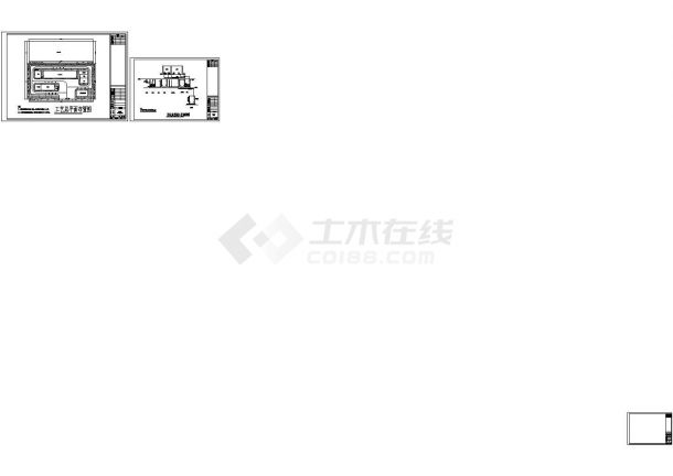 污水处理站工艺流程图-图一