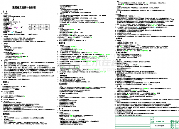 31层11#高层住宅全专业设计施工图-图一