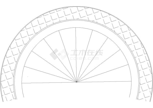 某公园规划设计总平面建筑图-图一